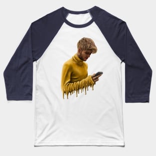 Stylized lil peep drawing Baseball T-Shirt